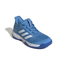 adidas Tennisschuhe Adizero Club Allcourt blau/weiss Kinder